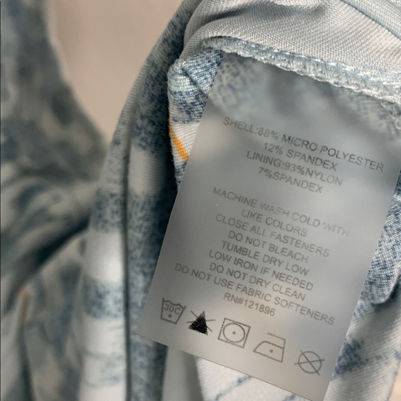 Title nine built in bra yes dress inca fit and flare dress medium - Picture 4 of 9